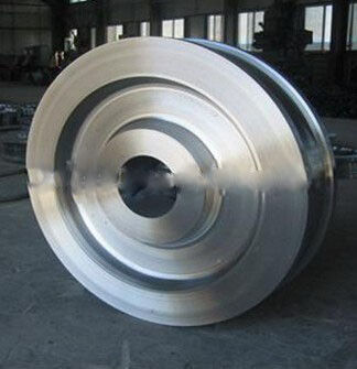 Large Helical Ring Gear Forging Steel wheel Parts With High Precision OEM Alloy Steel 4340