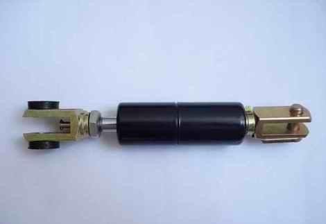 Lockable gas springs