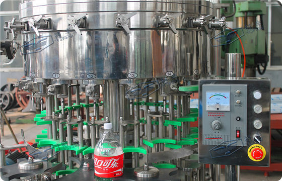 Stainless Steel Linear Filling Machine CSD Bottle Automatic Capping Machine