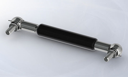 Lockable gas spring support