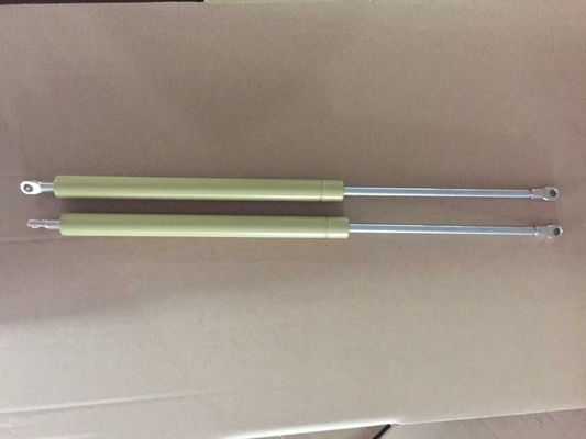 Wall Bed Furniture Gas Struts ， Duoble Bed 400-147-8-18mm Yellow Furniture Gas Spring